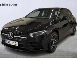 Svart Begagnad 2021 Mercedes A250 AMG Halvkombi | 284 000 kr (Bra pris)