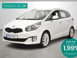 Grå Begagnad 2015 Kia Carens Minibuss | 109 900 kr (Marknadspris)