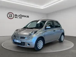 Silver Begagnad 2010 Nissan Micra Halvkombi | 39 500 kr (Bra pris)