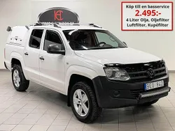 Vit Begagnad 2013 VW Amarok Pickup | 109 000 kr (Marknadspris)