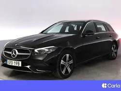 Svart Begagnad 2023 Mercedes C300e Avantgarde Kombi | 419 900 kr
