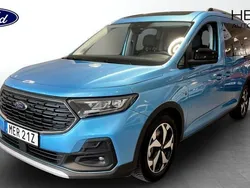Blå (blue) Ny 2025 Ford Tourneo Active Minibuss | 455 400 kr (Lite dyr)