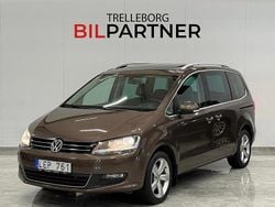 Brun Begagnad 2010 VW Sharan Minibuss | 109 900 kr (Lite dyr)