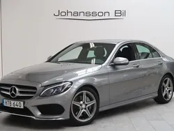 Silver Begagnad 2015 Mercedes C250 AMG Sedan | 239 900 kr (Marknadspris)