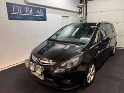 Svart Begagnad 2012 Opel Zafira Tourer Enjoy Minibuss | 73 900 kr (Marknadspris)