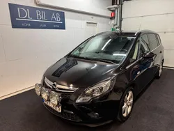 Svart Begagnad 2012 Opel Zafira Tourer Enjoy Minibuss | 73 900 kr (Marknadspris)