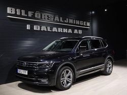 Svart Begagnad 2018 VW Tiguan Allspace R-line SUV | 309 000 kr (Marknadspris)