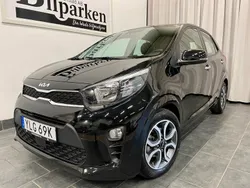 Svart Begagnad 2023 Kia Picanto Advance Halvkombi | 139 900 kr (Marknadspris)