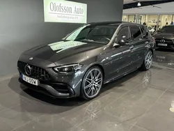 Grå Begagnad 2022 Mercedes C43 AMG Premium Plus Kombi | 699 000 kr (Marknadspris)