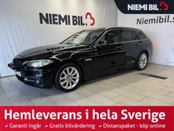 Svart Begagnad 2015 BMW 520 M Sport Kombi | 149 900 kr (Marknadspris)
