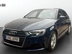 Kosmosblå metallic Begagnad 2019 Audi A3 Proline | 184 000 kr (Marknadspris)