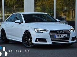 Vit Begagnad 2017 Audi A4 Comfort Sedan | 199 900 kr (Marknadspris)