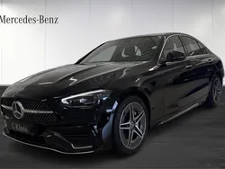 Svart Ny 2024 Mercedes C300e AMG line Sedan | 690 850 kr (Dyr)