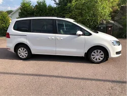 Vit Begagnad 2012 VW Sharan Minibuss | 68 500 kr (Marknadspris)