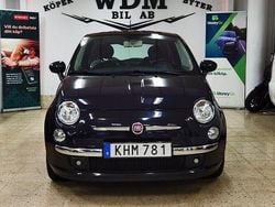Svart Begagnad 2014 Fiat 500 Lounge Halvkombi | 65 999 kr (Marknadspris)