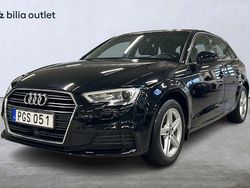 Svart Begagnad 2018 Audi A3 Proline Sedan | 174 900 kr (Marknadspris)
