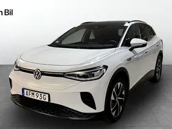 Vit (glacier white metallic) Begagnad 2021 VW ID.4 Pro Performance SUV | 354 900 kr (Bra pris)