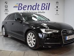 Svart Begagnad 2016 Audi A6 Ambition Kombi | 189 500 kr (Marknadspris)