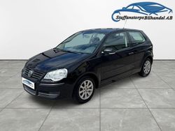 Svart Begagnad 2008 VW Polo Trendline Halvkombi | 16 500 kr