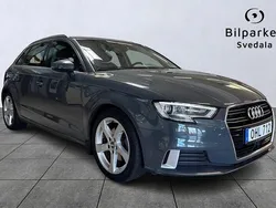 Grå Begagnad 2016 Audi A3 Sportback Halvkombi | 169 990 kr (Dyr)