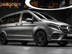 Grå Begagnad 2022 Mercedes V300 AMG Minibuss | 828 750 kr (Dyr)