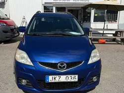 Blå Begagnad 2008 Mazda 5 Minibuss | 24 900 kr (Bra pris)