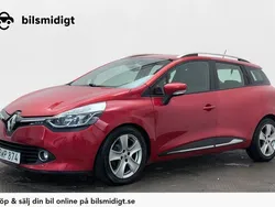 Röd Begagnad 2014 Renault Clio GrandTour Kombi | 58 900 kr (Marknadspris)