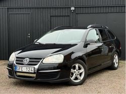 Svart Begagnad 2008 VW Golf VI Kombi | 10 000 kr