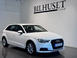 Vit Begagnad 2018 Audi A3 Sportback Proline Halvkombi | 189 900 kr (Lite dyr)