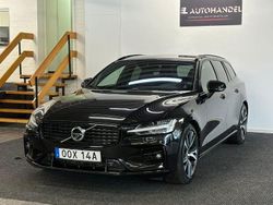 Svart Begagnad 2021 Volvo V60 R-Design Kombi | 339 900 kr (Dyr)
