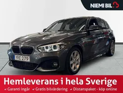 Grå Begagnad 2017 BMW 118 M Sport Halvkombi | 194 900 kr (Marknadspris)