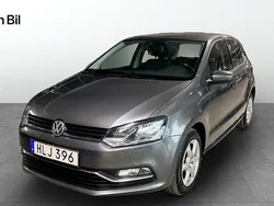 Grå Begagnad 2014 VW Polo Halvkombi | 94 900 kr (Marknadspris)