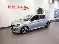 Grå Begagnad 2024 Peugeot 208 Halvkombi | 174 500 kr (Marknadspris)