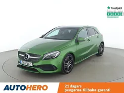 Grön Begagnad 2015 Mercedes A180 AMG Halvkombi | 183 000 kr (Marknadspris)