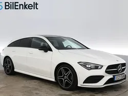 Vit Begagnad 2020 Mercedes CLA180 Shooting Brake AMG line Kombi | 274 900 kr