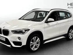 Vit (white) Begagnad 2018 BMW X1 SUV | 239 900 kr (Bra pris)