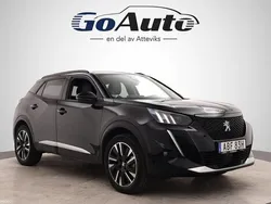 Svart Begagnad 2021 Peugeot e-2008 GT SUV | 199 500 kr (Marknadspris)