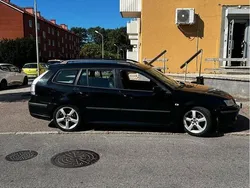 Svart Begagnad 2006 Saab 9-3 Linear Kombi | 13 500 kr (Marknadspris)