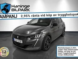 Grå Begagnad 2021 Peugeot 208 Halvkombi | 199 900 kr (Marknadspris)