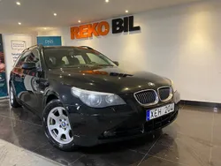 Svart Begagnad 2005 BMW 523 Comfort Edition Kombi | 48 700 kr (Marknadspris)