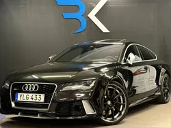 Svart Begagnad 2013 Audi RS7 Sportback Comfort Halvkombi | 499 900 kr