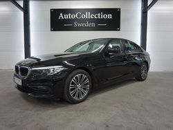 Svart Begagnad 2018 BMW 520 Sport Line Sedan | 219 900 kr (Marknadspris)