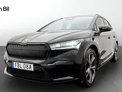 Svart Begagnad 2023 Skoda Enyaq iV SportLine SUV | 459 900 kr (Marknadspris)