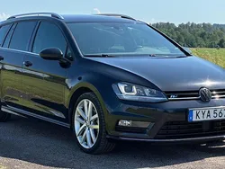 Svart Begagnad 2015 VW Golf VII GT Kombi | 114 900 kr (Marknadspris)