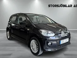 Svart Begagnad 2014 VW up! high up! Halvkombi | 69 000 kr (Marknadspris)