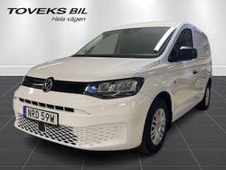 Vit (candyvit) Begagnad 2023 VW Caddy Minibuss | 209 900 kr (Superpris)