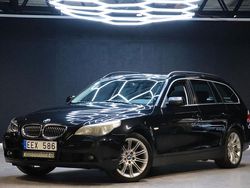 Svart Begagnad 2006 BMW 525 Advantage Kombi | 59 900 kr (Marknadspris)