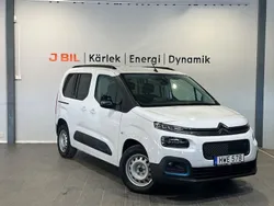 Vit Begagnad 2023 Citroën e-Berlingo Shine Minibuss | 349 900 kr (Marknadspris)