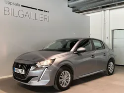 Grå Begagnad 2021 Peugeot 208 Active Halvkombi | 134 900 kr (Marknadspris)