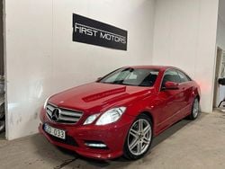 Ljusröd Begagnad 2013 Mercedes E200 AMG Sportkupé | 139 900 kr (Marknadspris)